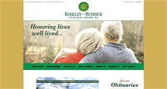 Desktop Screenshot of kirkleyruddickfuneralhome.com